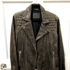 AllSaints Conroy Leather Jacket